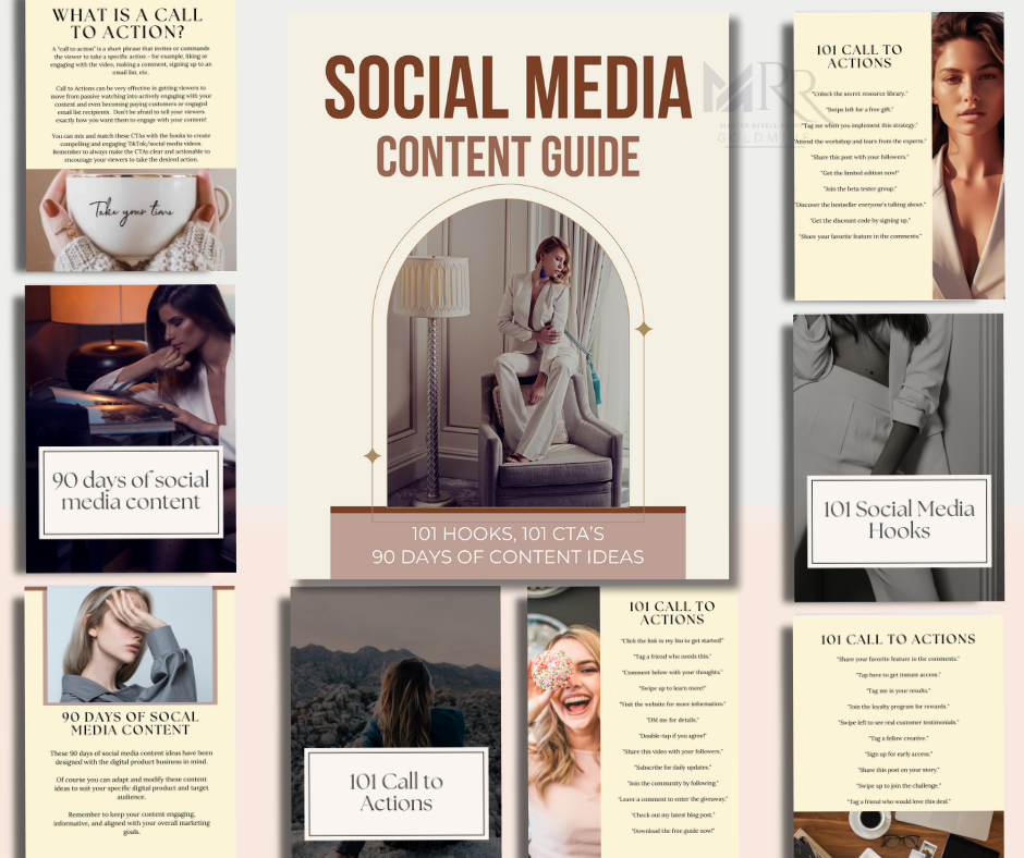 Social Media Content Guide | Turn Your Social Media Into an Income Source