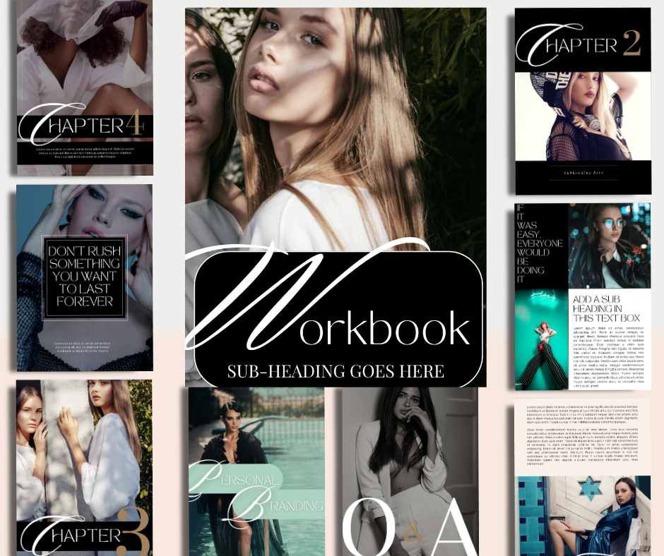 Millie Bold & Luxury Design eBook & Workbook Templates