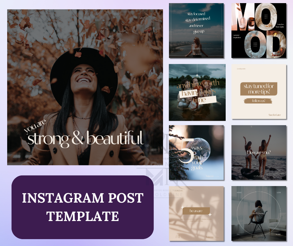 Engagement Instagram Post Templates