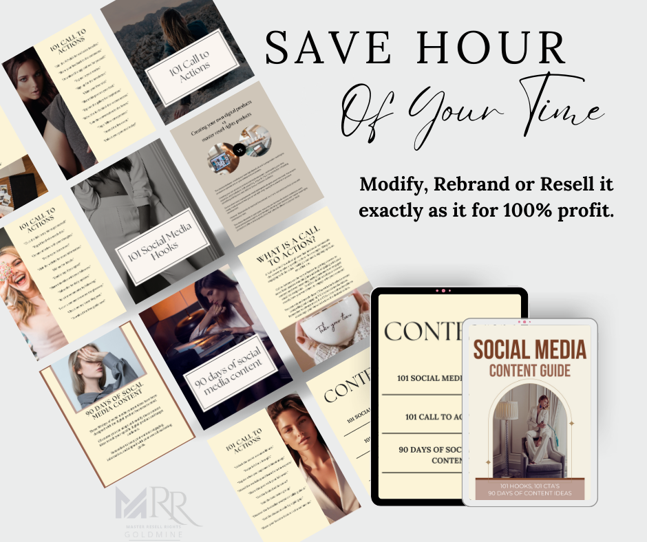 Social Media Content Guide | Turn Your Social Media Into an Income Source