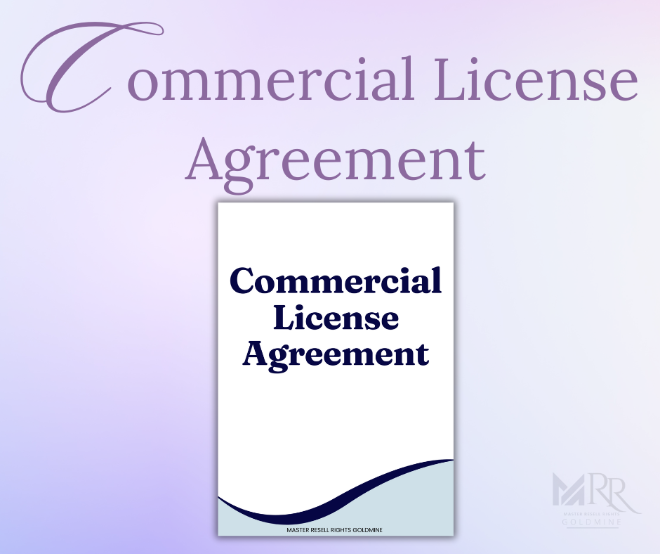 Commercial License Agreement